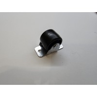 Ролик меблевий UV Н=34мм пластик чорний (714952)