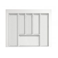 Лоток кухонний REJS 600 мм для столових приладів 490мм*550мм*55мм білий матовий (714991)