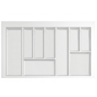 Лоток кухонний REJS 800 мм для столових приладів 490мм*750мм*55мм білий матовий (714995)