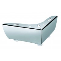Меблева ніжка Sigma L-115*115 кутова H=55мм, хром (111068)