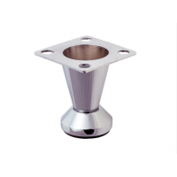 Меблева ніжка регульована Sigma конусна, H=50мм, хром (714256)