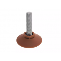 Меблева ніжка Sigma регульована з різбленням М10, Бук (714669)