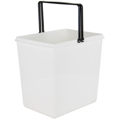 Відро для сміття Muller ширина модуля 400 мм на 2 відра по 18 л контейнер з доводчиком висувний , кришкою білий (714539) Відро для сміття Muller ширина модуля 400 мм на 2 відра по 18 л контейнер з доводчиком висувний , кришкою білий (714539)