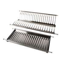 Сушарка для посуду Muller у шафу 800 мм з регулюванням під шафу від 732мм до 780мм нержавіюча сталь (714282)