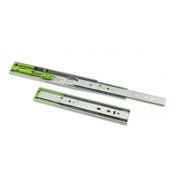 Напрямна кулькова Sigma телескопічна повного висування з доводчиком Н=45мм L=350мм (2шт.) (714019)