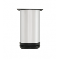 Меблева ніжка регульована Sigma D=50мм H=100мм алюміній (714848)