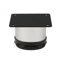 Меблева ніжка регульована Sigma D=50мм H=50мм алюміній (714847)