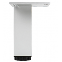 Меблева ніжка регульована Sigma D=37мм H=120мм алюміній (714588)